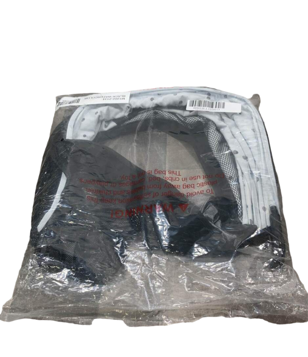 Mockingbird Extendable Canopy with Sunshade, Black, Watercolor Drops Online Sale - Image 4