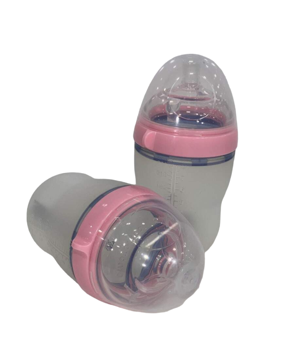 Comotomo Bottles, 2 Pack, Pink, 8oz Online Hot Sale - Image 3