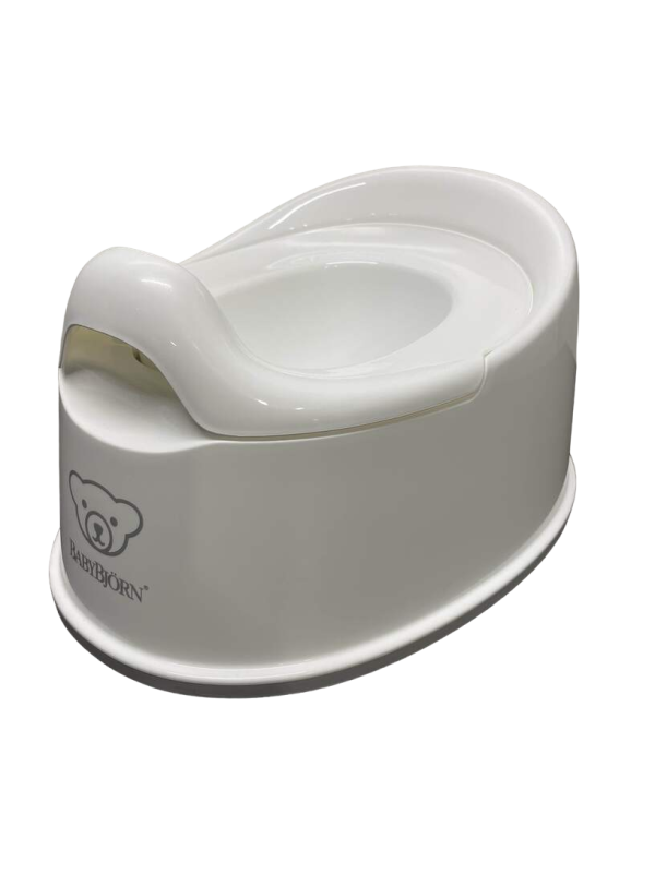 BabyBjorn Smart Potty, White Gray Fashion - Image 2