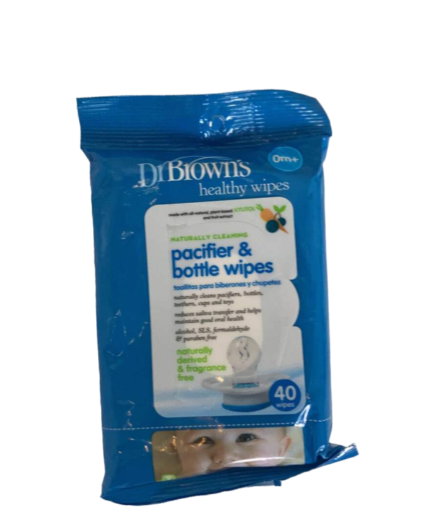BUNDLE Dr Brown’s Pacifier And Bottle Wipes Hot on Sale - Image 3