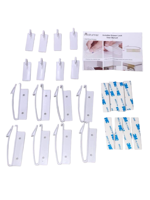 Coolrunner Child Safety Drawer Locks Online Hot Sale - Image 3