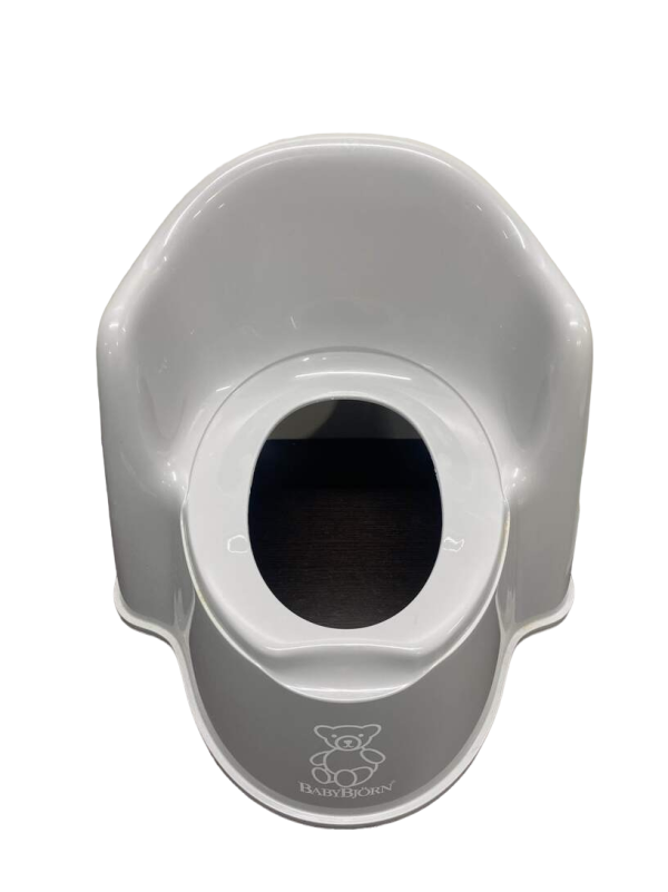 BabyBjorn Potty Chair, Gray White Online Sale - Image 2