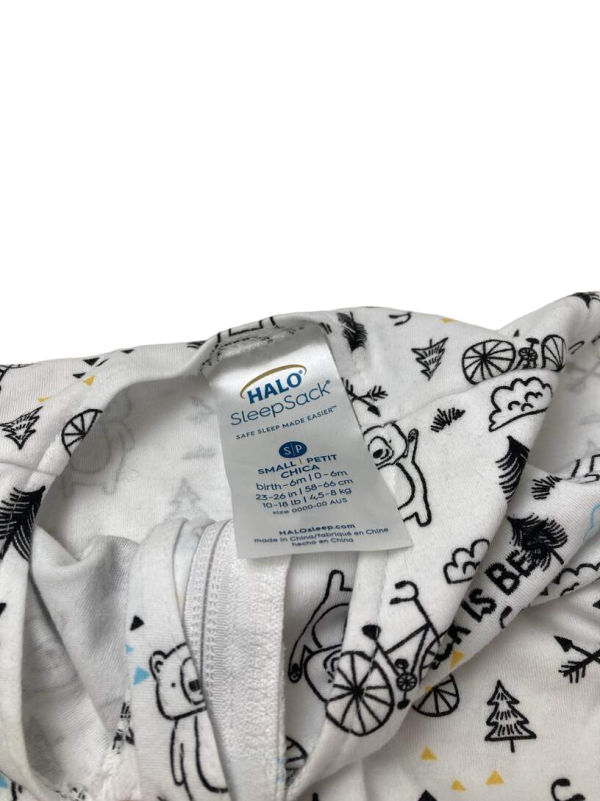 Halo Cotton Sleepsack, S, Bears And Bicycles Supply - Image 2