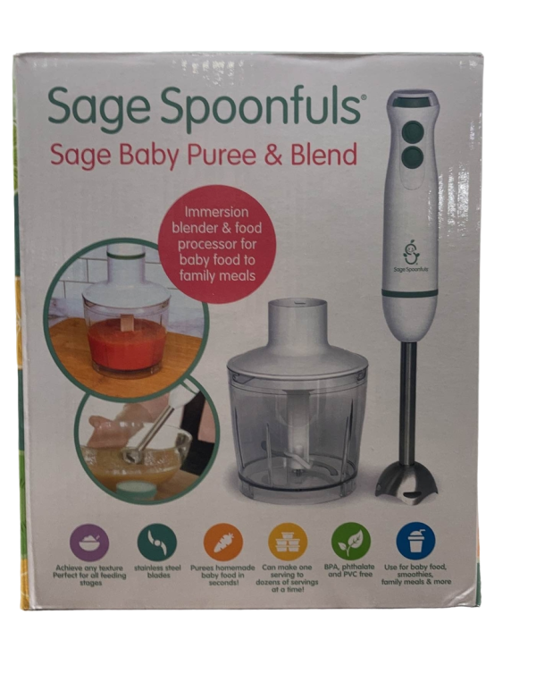 Sage Spoonfuls 2-in-1 Baby Food Maker Immersion Blender For Cheap