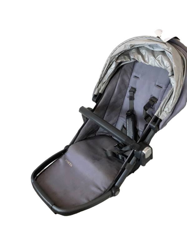 UPPAbaby VISTA RumbleSeat, 2015+, Pascal (Grey) Hot on Sale - Image 2