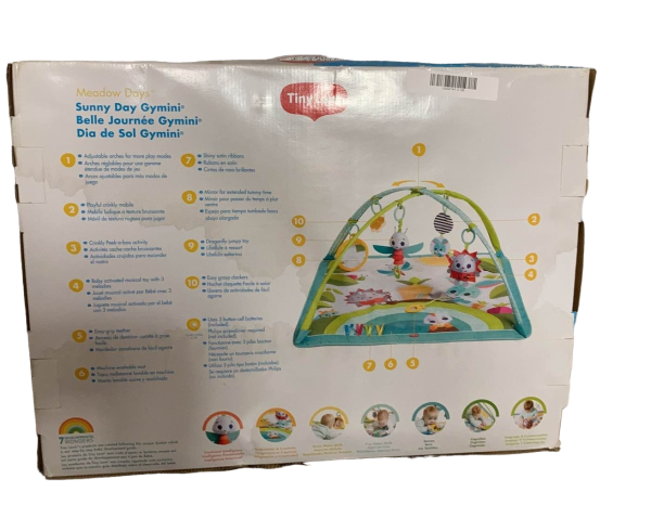 Tiny Love Gymini Super Deluxe Activity Playmat, Meadow Days Sunny Day Sale - Image 2