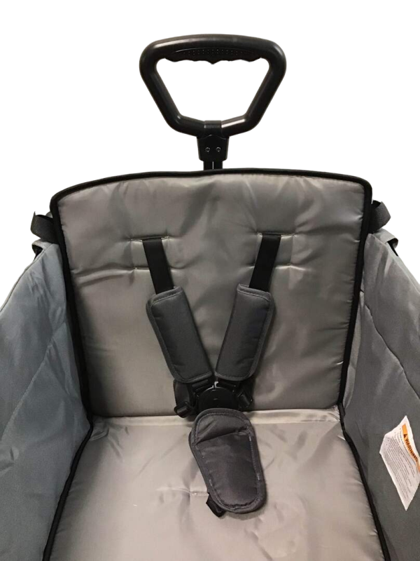 Wonderfold X2 Push + Pull Double Stroller Wagon, 2021, Stone Gray, (Missing One Canopy Pole) Sale - Image 5