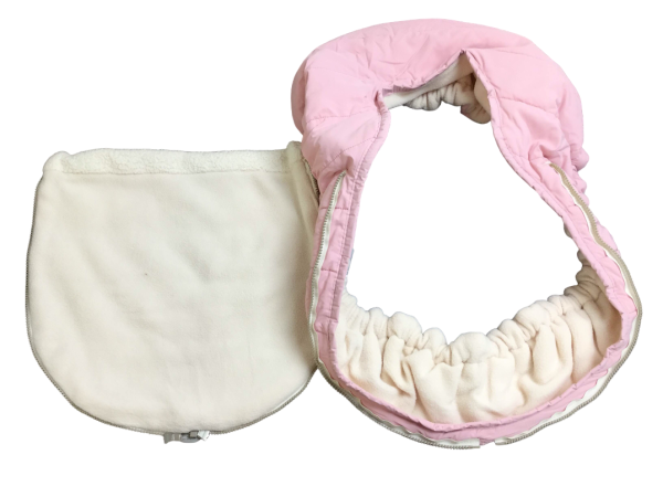 JJ Cole Cuddly BundleMe Car Seat Cover, Infant, Shearling Online - Image 2